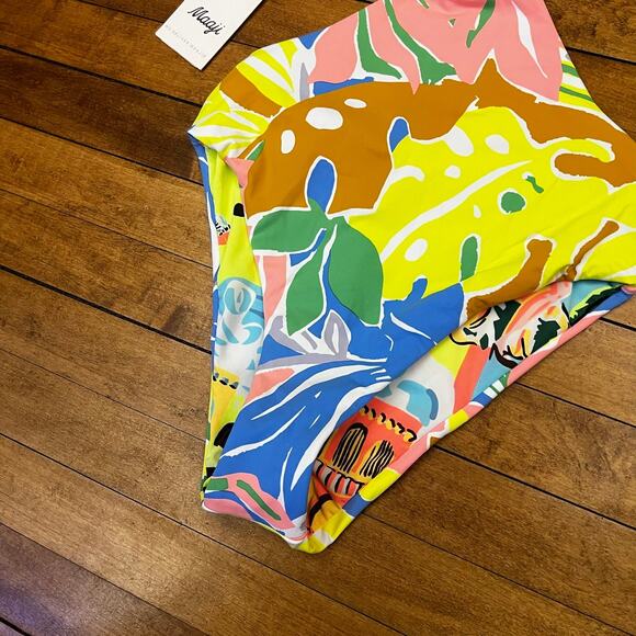 Maaji Selvatik Mimi Reversible One Piece Swimsuit sz S NEW WITH TAGS $167 - Picture 5 of 11